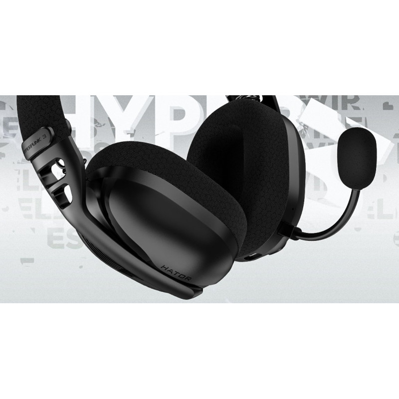 Навушники HATOR Hyperpunk 3X Wireless Black (ESH14)