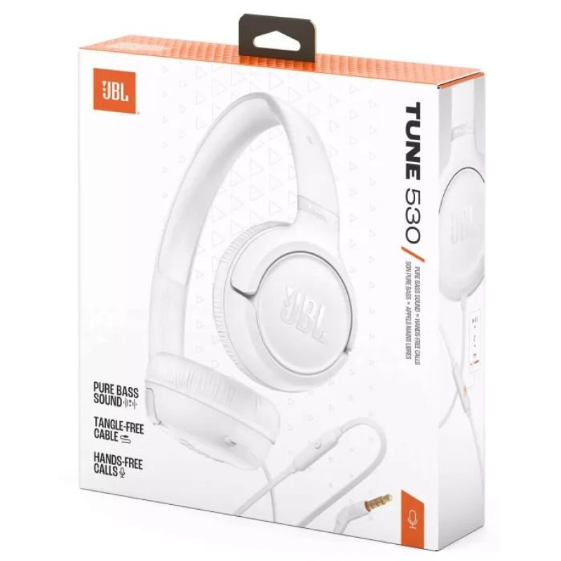 Навушники JBL Tune 530 White (JBLT530WHT)