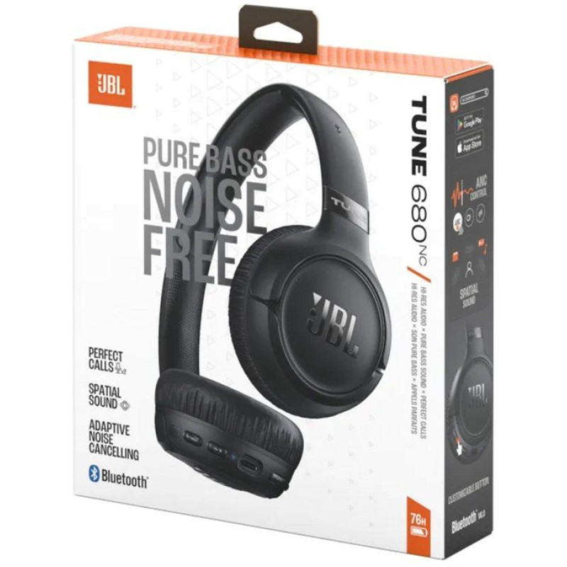 Навушники JBL TUNE 680NC Black (JBLT680NCBLK)