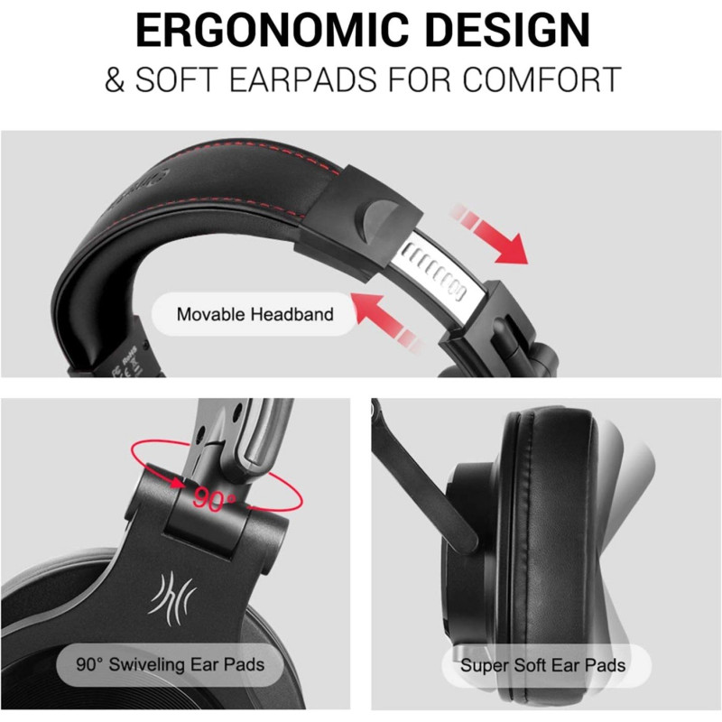 Навушники OneOdio A71M Black