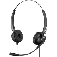 Навушники Sandberg Office Headset Pro Stereo Black (126-13)