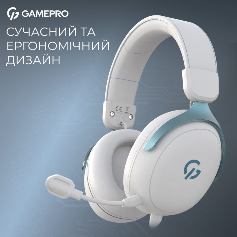 Навушники GamePro Asgard Freya White (HS145W)