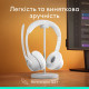 Наушники Logitech Zone 300 Wireless Off-White (981-001417)