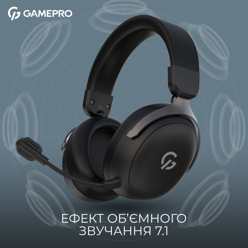 Навушники GamePro Asgard Freya Pro Black (HSW201B)