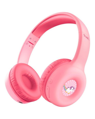 Навушники Trust Nouna Kids Wireless Pink (25274)