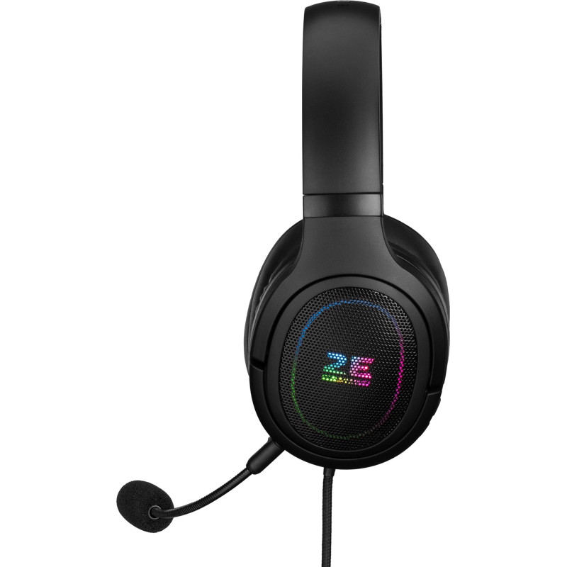 Навушники 2E HG330 Gaming LED black (2E-HG330BK)