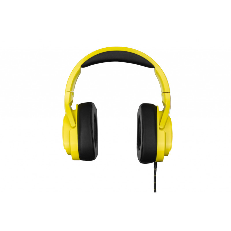 Наушники 2E HG340 RGB 3.5mm Yellow (2E-HG340YW)