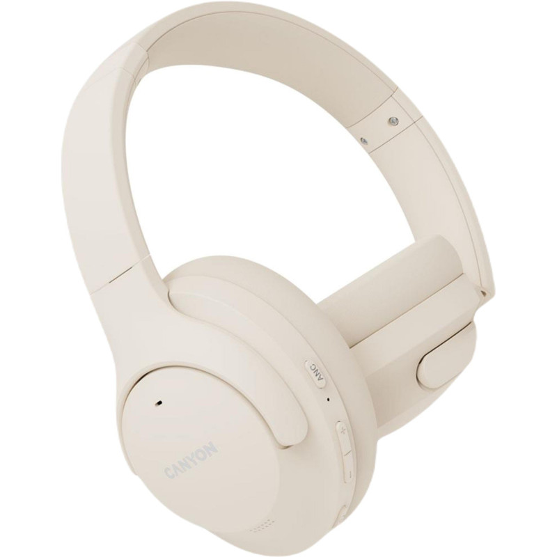 Навушники Canyon OnRiff 10 ANC Bluetooth Beige (CNS-CBTHS10BG)