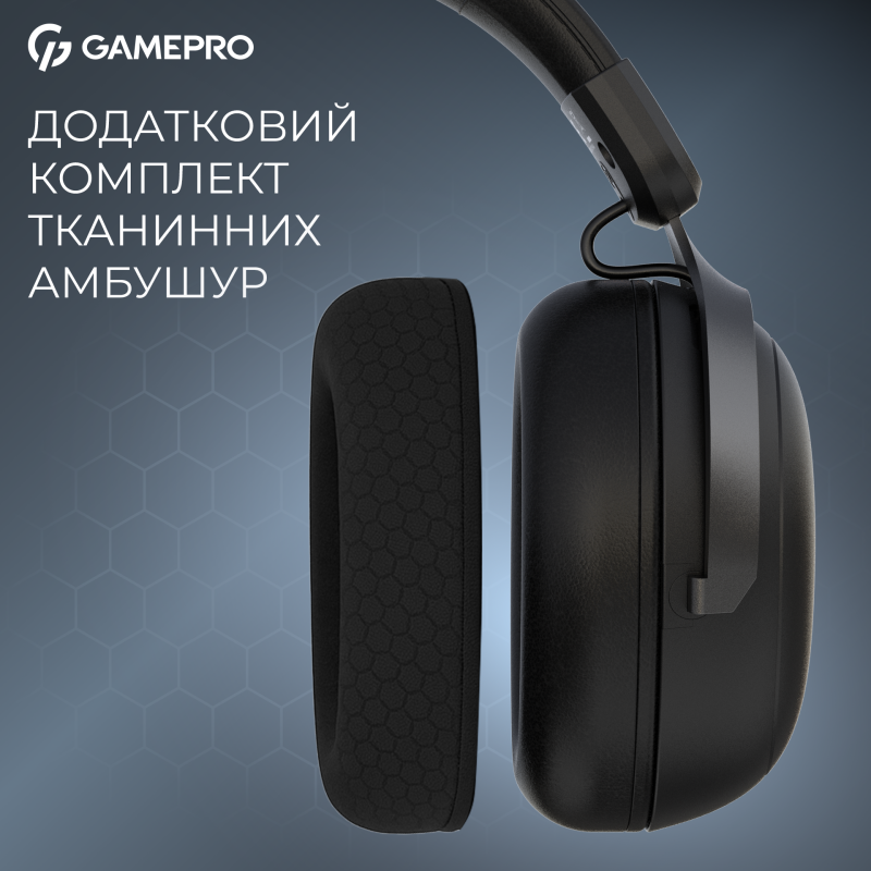Гарнітура GamePro Asgard Freya Black (HS145B)