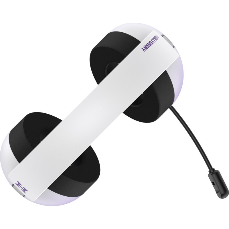 Навушники Hator Hellyberry HH30 Pro Wireless White/Violet (HH30_PRO_wireless_WV)