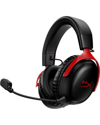 Навушники HyperX Cloud III WL USB-A/USB-C Black/Red (77Z46AA)