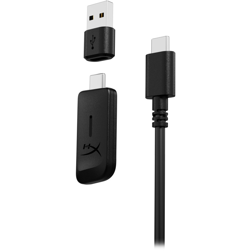 Навушники HyperX Cloud III WL USB-A/USB-C Black/Red (77Z46AA)