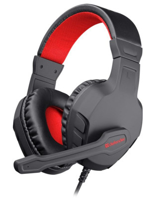 Навушники Defender Сujo Black/Red (64505)