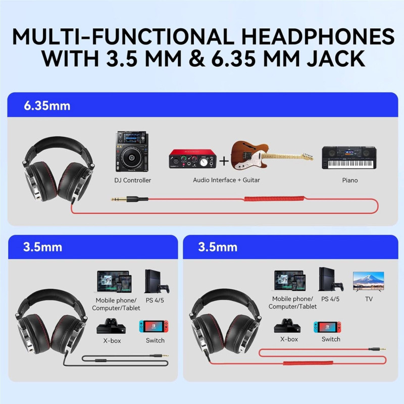 Навушники OneOdio Pro 50 Black