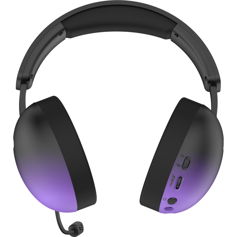 Наушники Hator Hellyberry HH30 Pro Wireless Black/Violet (HH30_PRO_wireless_BV)