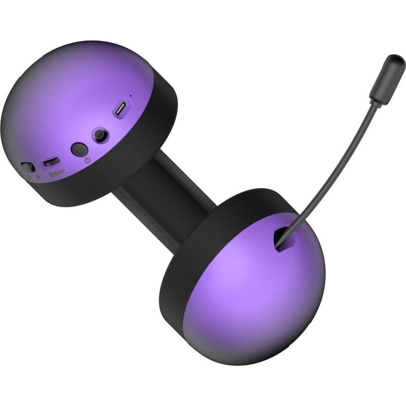 Наушники Hator Hellyberry HH30 Pro Wireless Black/Violet (HH30_PRO_wireless_BV)