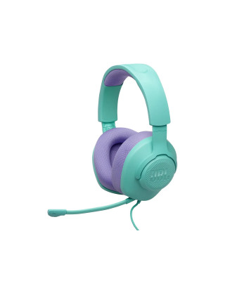 Навушники JBL Quantum 100m2 блакит (jblqtum100m2cyn)