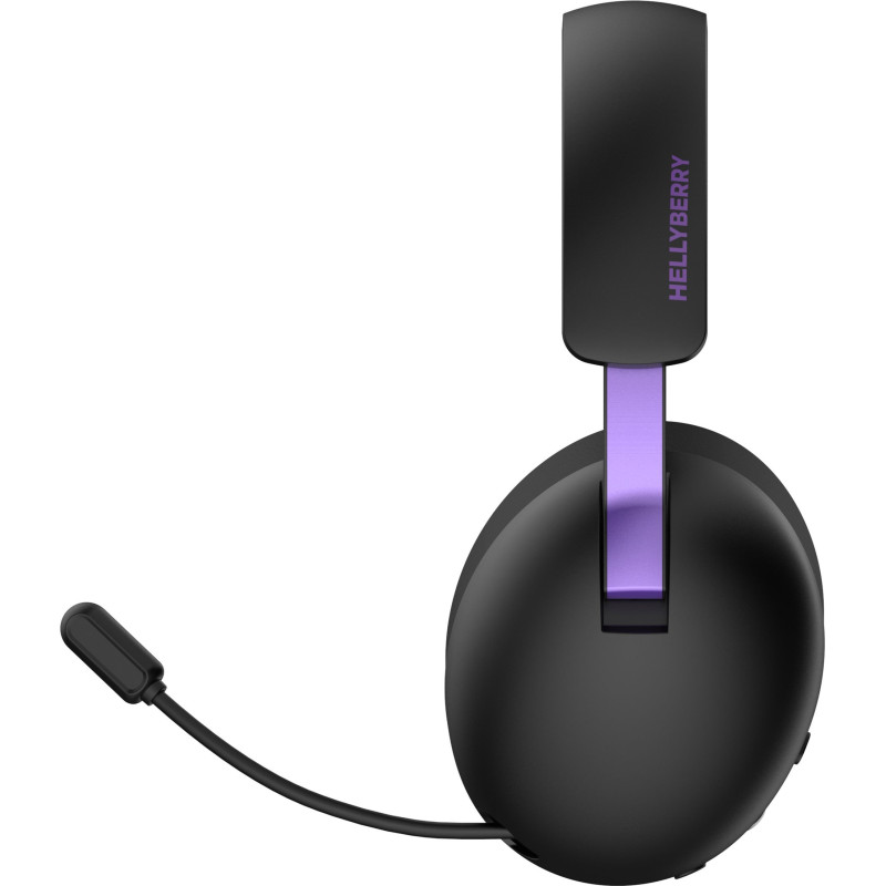 Наушники Hator Hellyberry HH30 Wireless Black/Violet (HH30_wireless_BV)