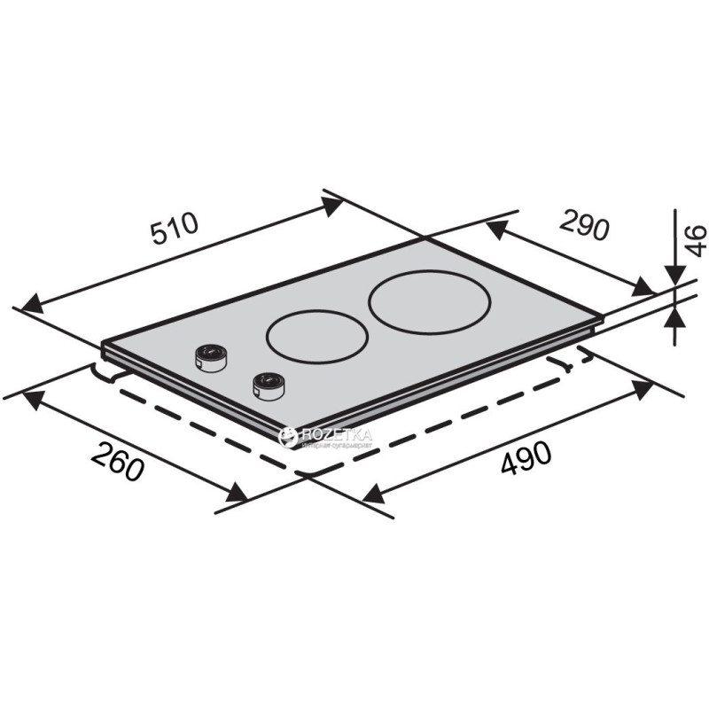 Варильна поверхня Ventolux VB 62 K