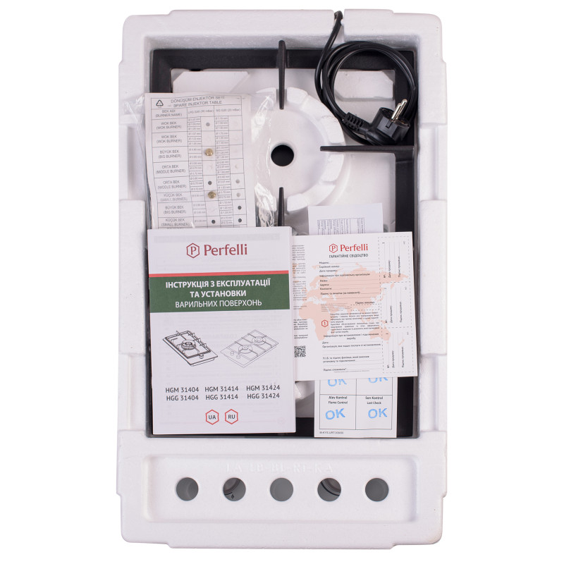 Варильна поверхня Perfelli HGM 31424 IV