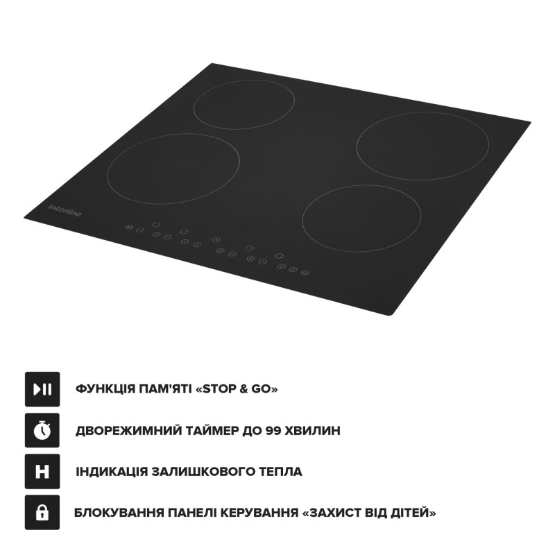 Варильна поверхня INTERLINE VHK 265 SPT BA