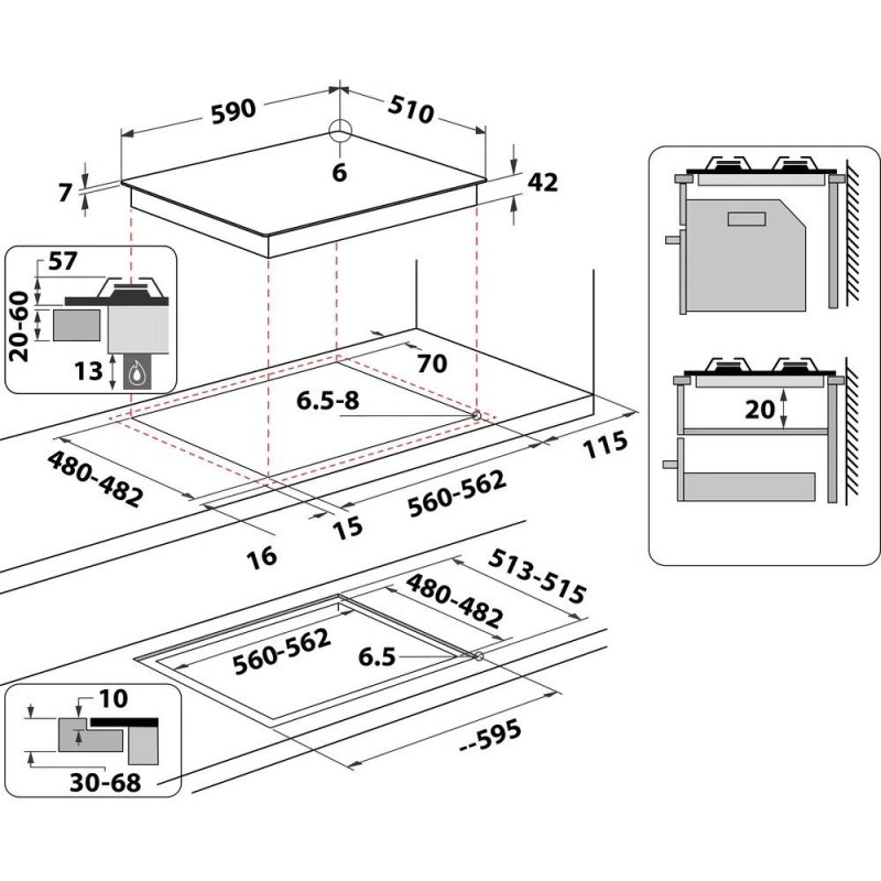Варильна поверхня Whirlpool AKT6465NB1