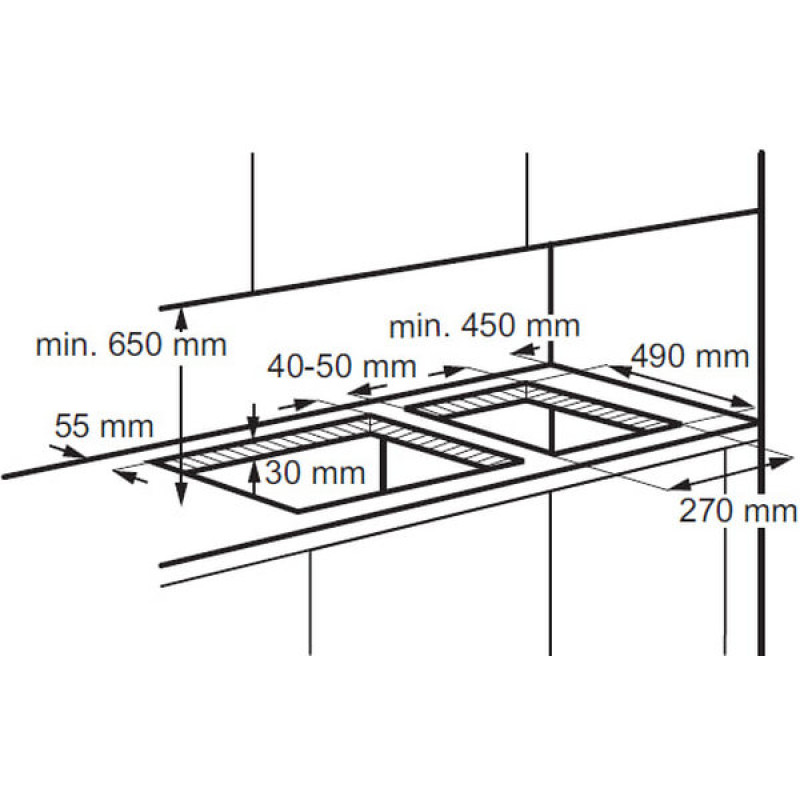 Варильна поверхня Electrolux EGG3322NVX