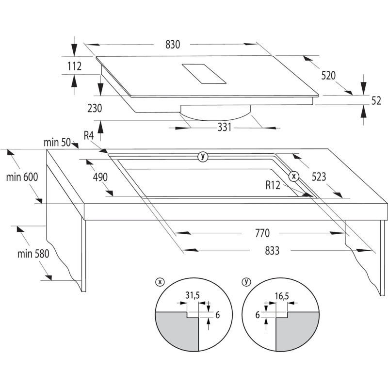 Варильна поверхня Gorenje HET949BSC