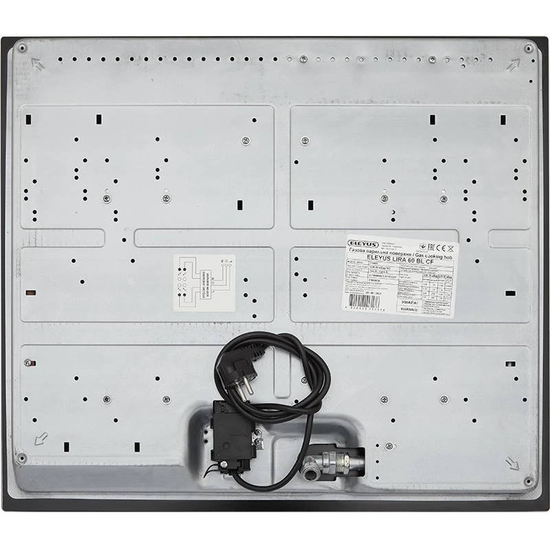 Варильна поверхня ELEYUS LIRA 60 BL CF
