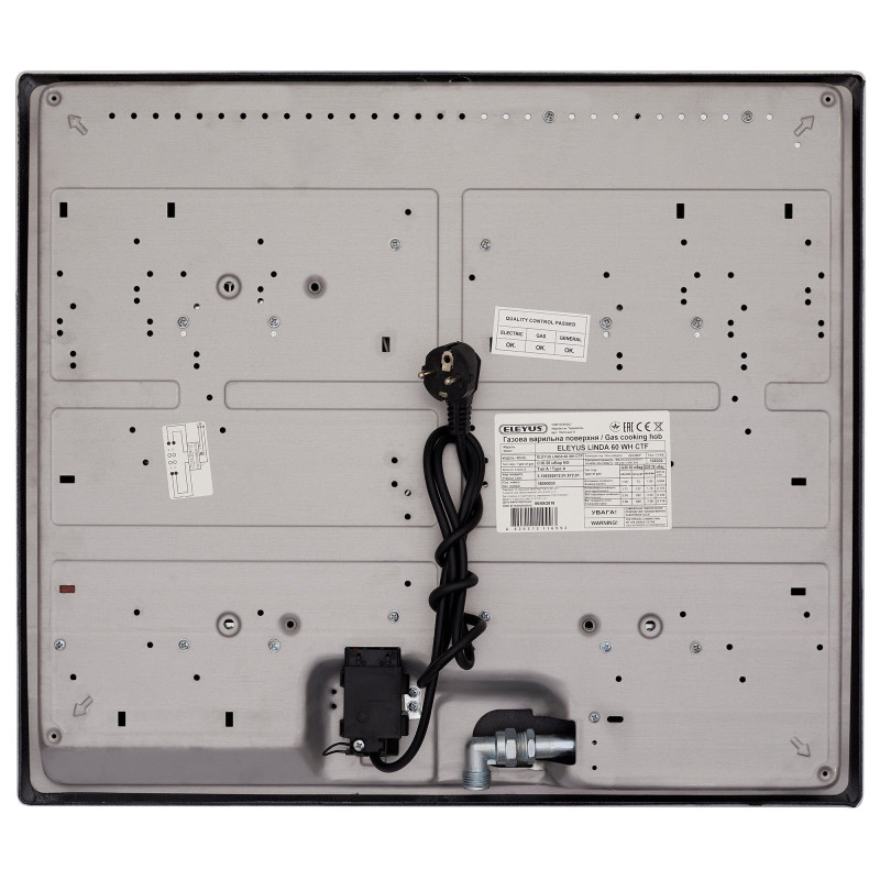 Варильна поверхня ELEYUS LINDA 60 WH CTF