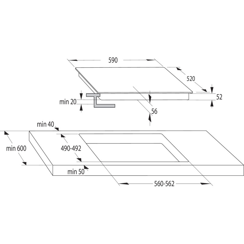 Варильна поверхня Gorenje ISC646BSC