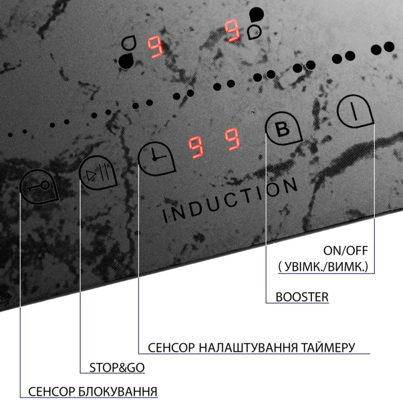 Варильна поверхня Minola MIS 3077 KMR