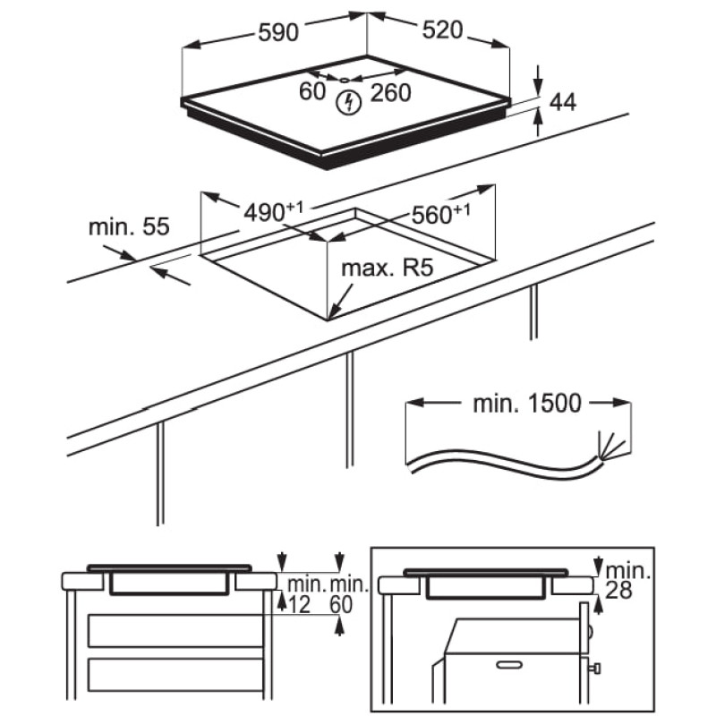 Варильна поверхня Electrolux EIS62443