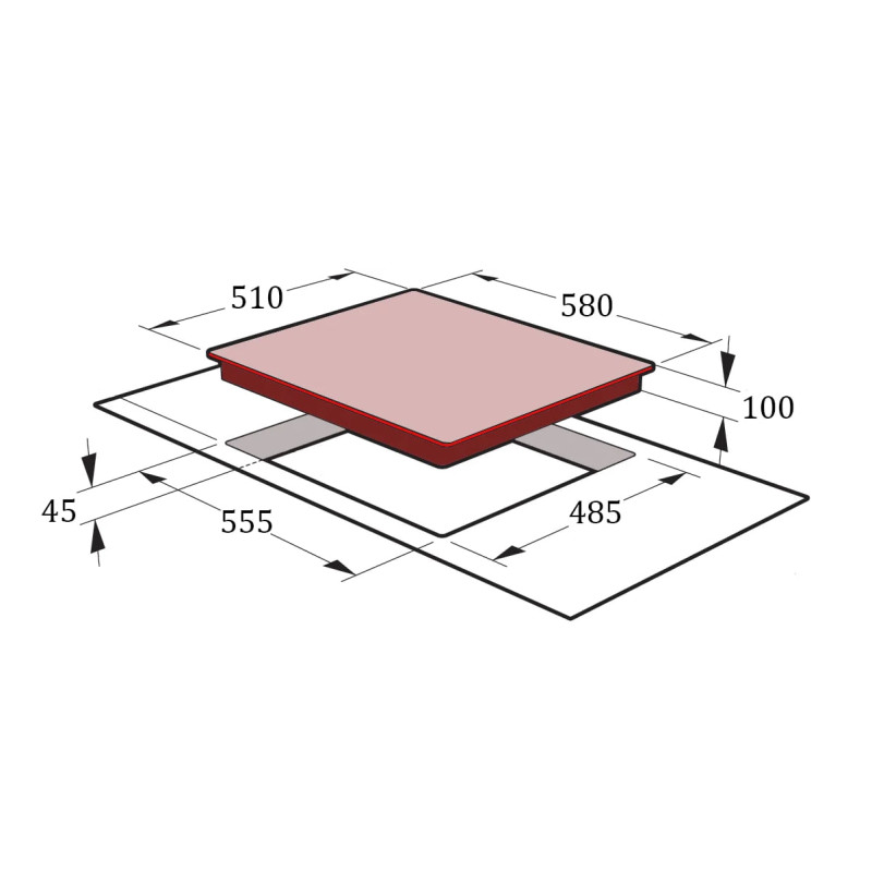 Варильна поверхня GUNTER & HAUER GH 631 ХE