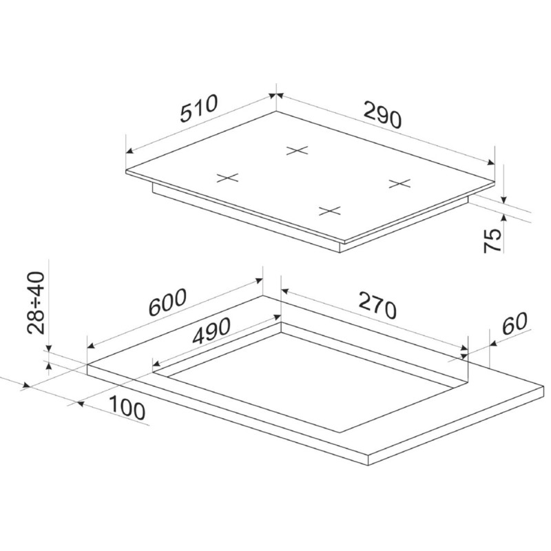  Варильна поверхня HANSA BHKW310300