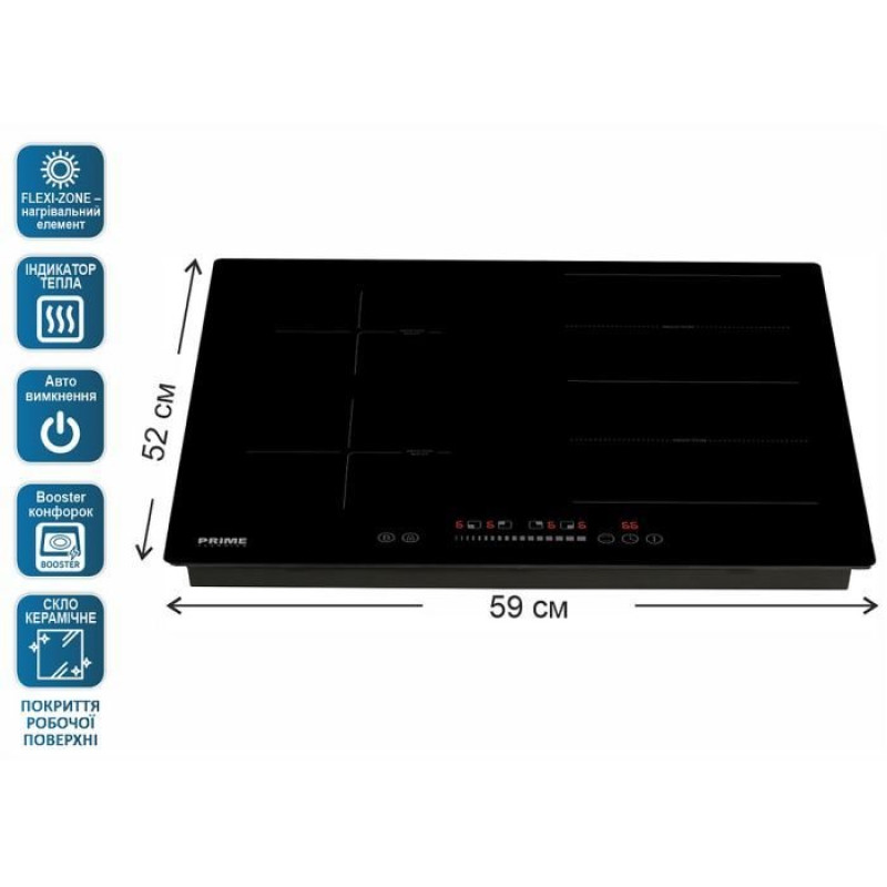 Варильна поверхня PRIME Technics PIH 724 B