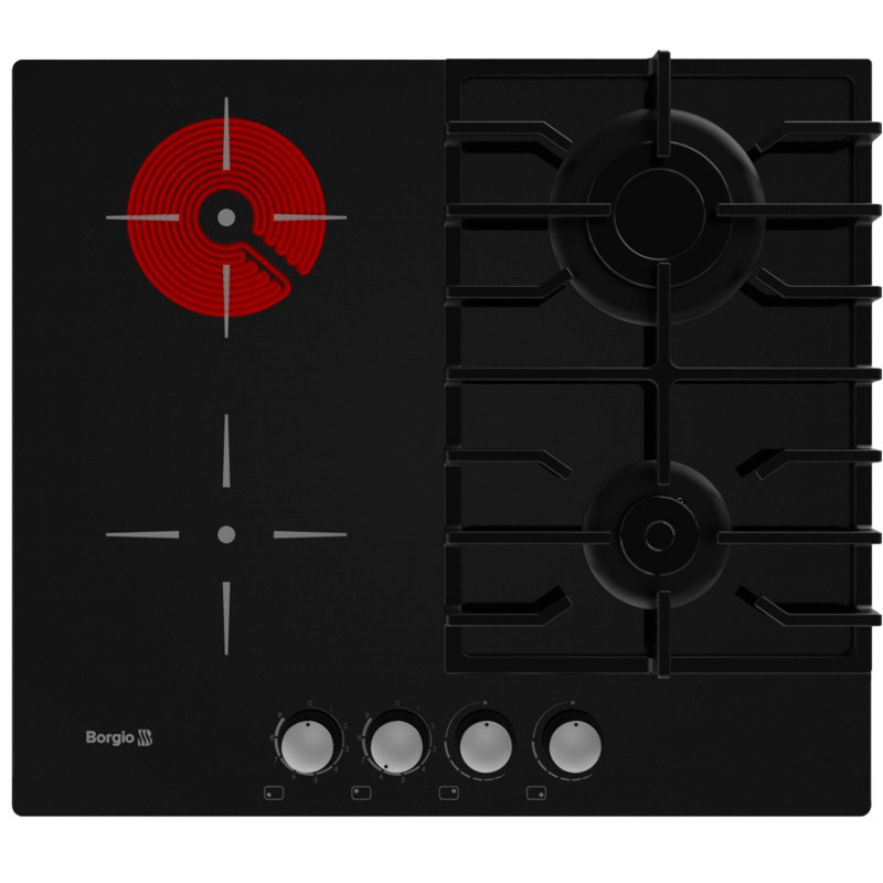 Варильна поверхня BORGIO VСG 622 Black GLASS FFD
