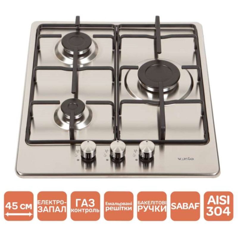 Варильна поверхня Ventolux HG430-B3 S (X)