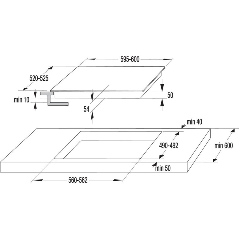 Варильна поверхня GORENJE GI6442BSCWF