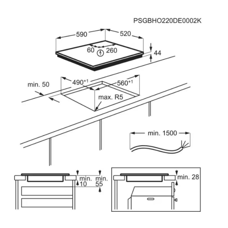 Hon Surface Electrolux EIS67453