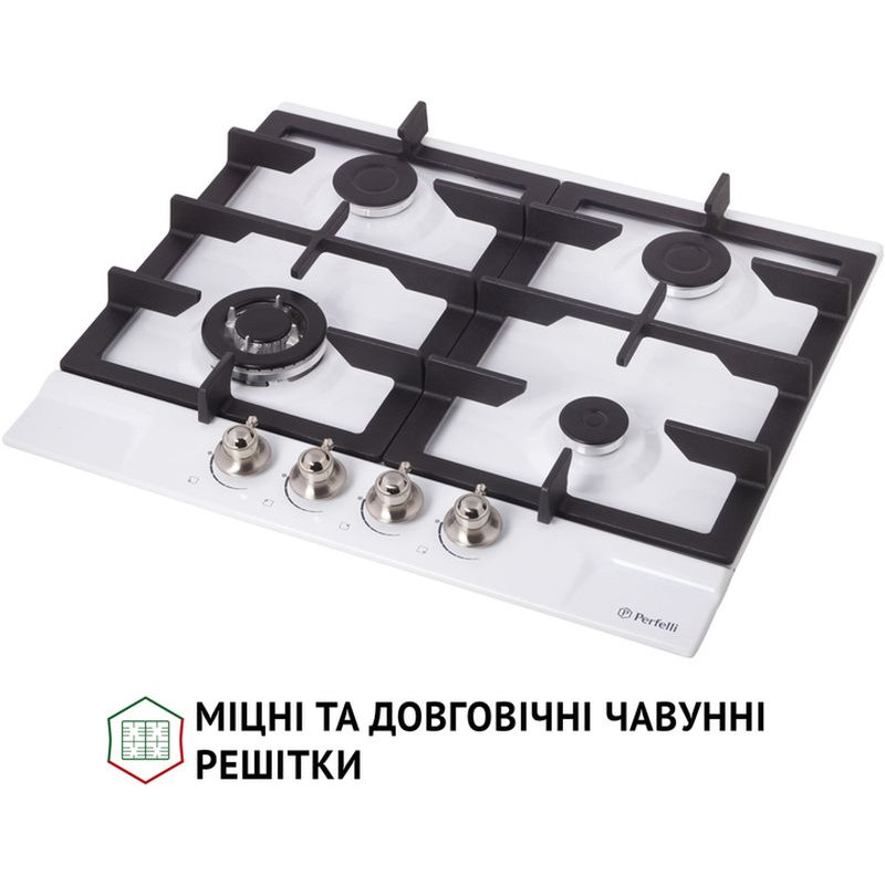 Варильна поверхня Perfelli HGM 61637 WH Retro