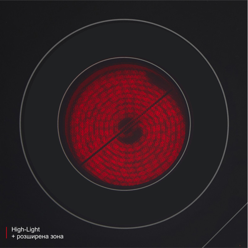 Варильна поверхня ELEYUS ELECTA 60 BL V