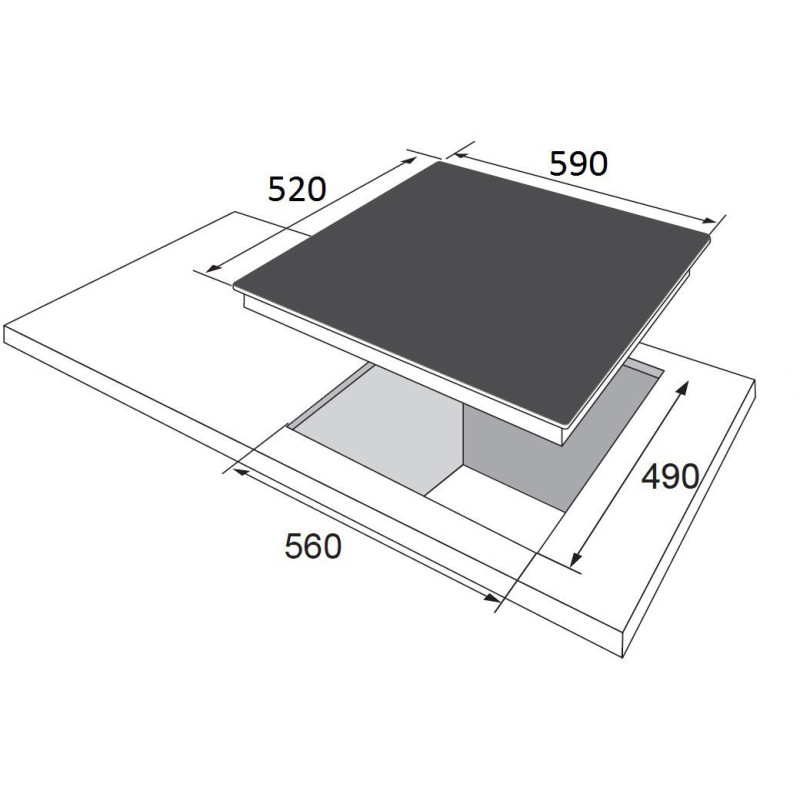 Варильна поверхня Hansa BHGI63170