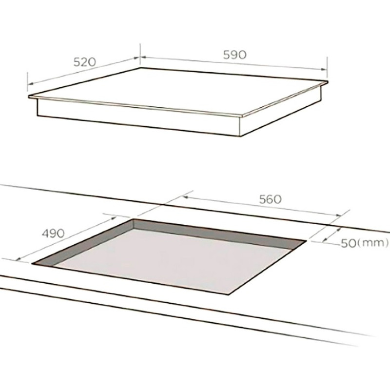 Варильна поверхня Midea MC-HF672B