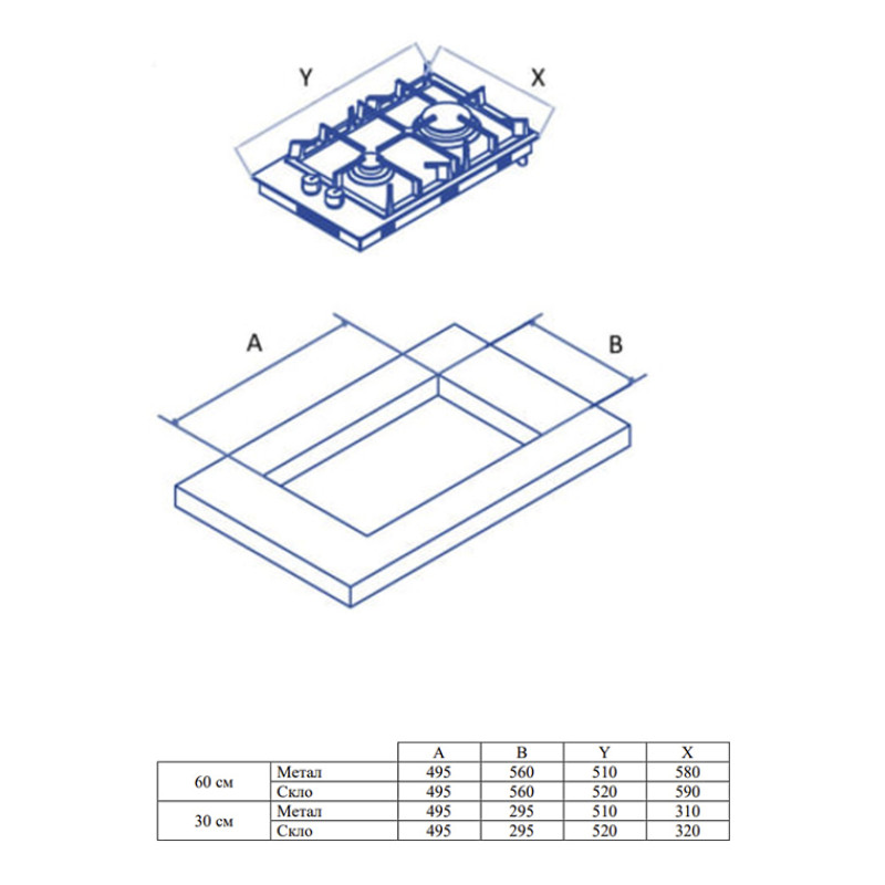 Варильна поверхня ELEYUS CABO 30 IS EF