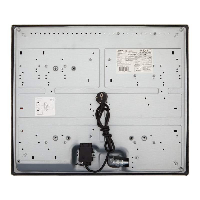 Варильна поверхня ELEYUS SILVA 60 BG +RB CF