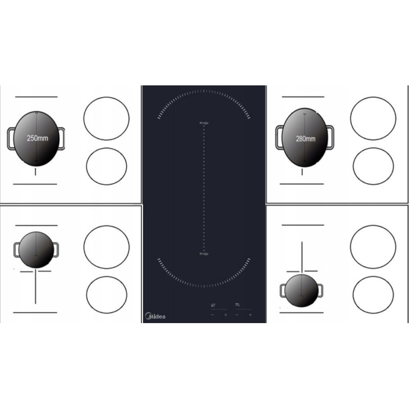 Варильна поверхня Midea MIH 616AC