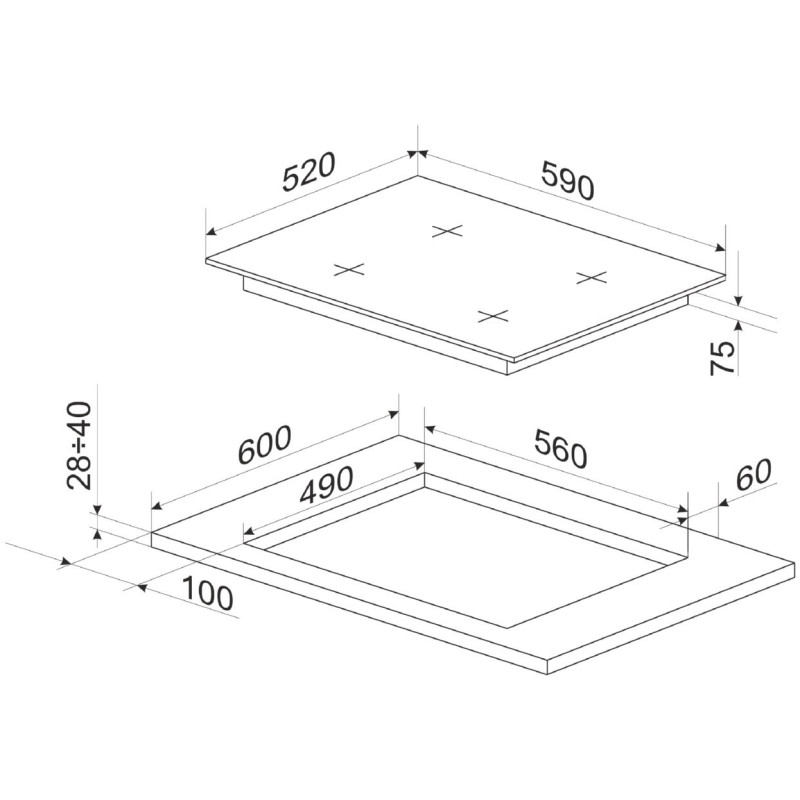 Варильна поверхня Hansa BHKS610505