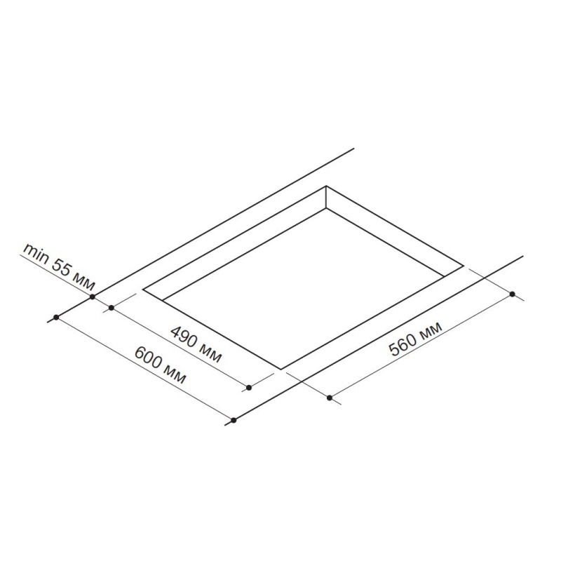 Варильна поверхня PYRAMIDA PFG 647 BLack Luxe