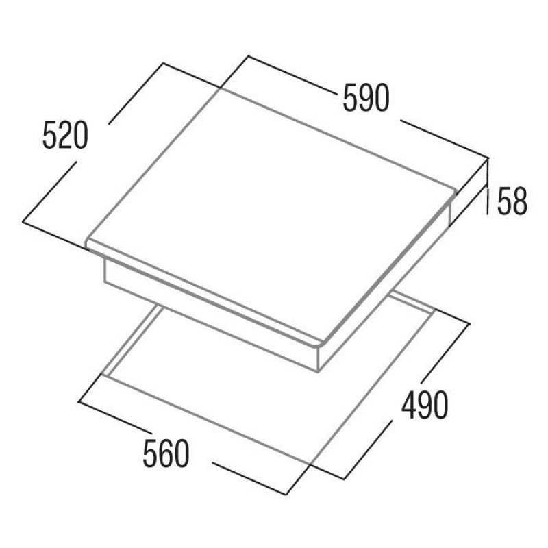 Варильна поверхня Cata IB 6324E2 BK (08063119)